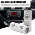 thumbnail image 3 of Conector De Extremo De Terminal De Acoplador De Cable, 2 Uds., Tornillo De Juego De Barril De Unión De Calibre 8Ga Awg Para Accesorios De Modificación De Audio De Coche Sweethay VI006971-00, 3 of 7
