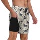 thumbnail image 2 of Fotbe Horse Traje de Baño para Hombre – Shorts de Natación de Secado Rápido con Forro y Bolsillos-Large, 2 of 6