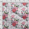 thumbnail image 3 of oneOone Cotton Silk White Fabric Asian Chinese Craft Projects Decor Fabric Printed By The Yard 42 Inch Wide, 3 of 4