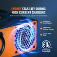 thumbnail image 4 of Heavy-Duty 12V DC RV Converter – 80A 110V AC to DC Power Supply & Charger, 4 of 11