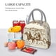thumbnail image 5 of Balery Western Desert Cowboys1 Bolsa de Almuerzo para Mujeres, Caja de Almuerzo, Bolsa de Almuerzo Pequeña Impermeable, Tote de Almuerzo Reutilizable con Gran Capacidad, 5 of 6