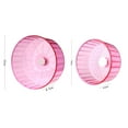 thumbnail image 6 of Yirtree Silent Hamster Wheel Double Bearing Axis Rounded Edge Quiet Spinner Hamster Running Wheels for Gerbil Dwarf Syrian Hamster, 6 of 8