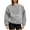 Light Gray, variant on Fiaer Sweatshirt for Women Pet Pouch Long Sleeve Pullovers Animal Holder Plus Size Loose Fit Solid Color Tops White XL