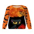 thumbnail image 2 of Déguisement de Fête Sweat-Shirt Halloween Bande Dessinée à Manches Longues Col Rond, 2 of 6