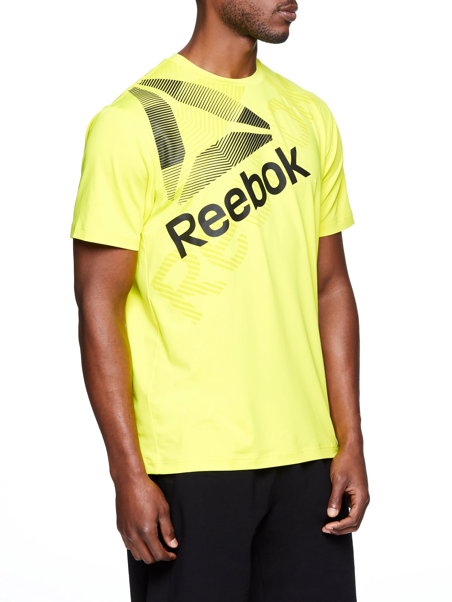 Reebok Men's and Big Men's Active Short Sleeve Performance Tee, up to Size 3XL
