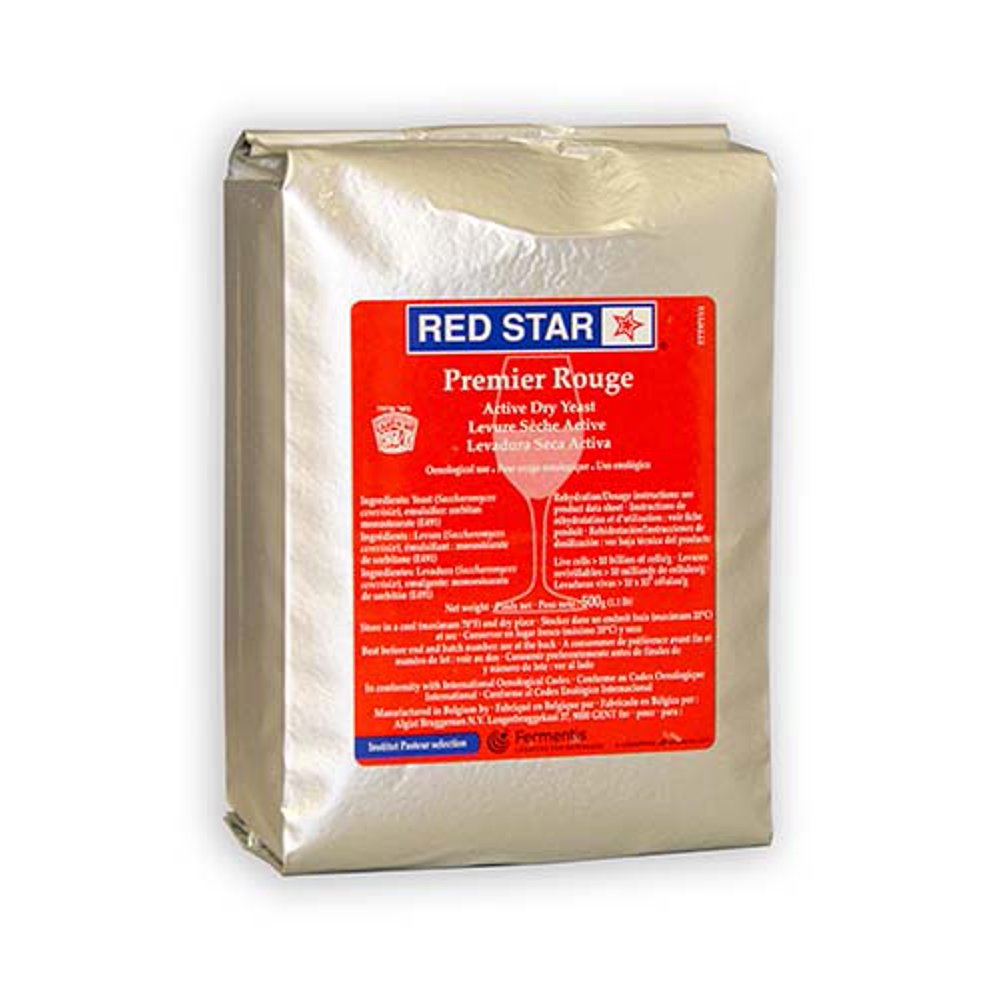 500g Red Star Premier Rouge Wine Yeast