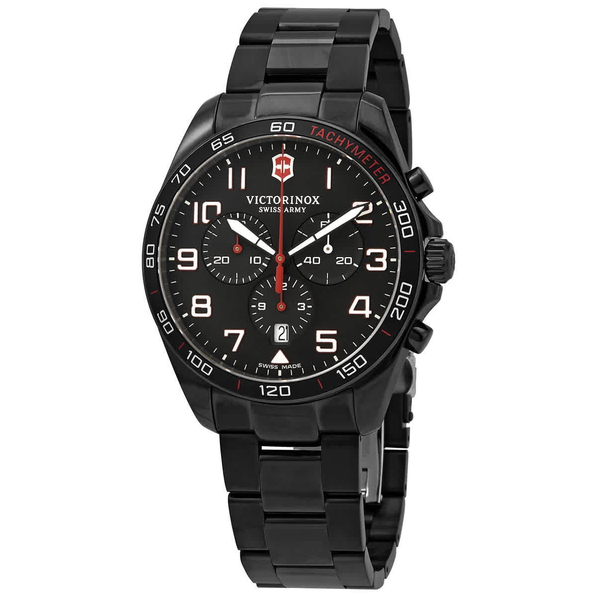 Victorinox FieldForce Sport Chronograph Quartz Black Dial Men's Watch
