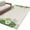 Green, variant on Palm Leaves Area Rugs 2.7'x5', Washable Small Throw Rugs for Kitchen Bedroom, Farmhouse Summer Tropical Leaf Flowers Indoor Outdoor Rug Non-Slip Low Pile Carpet Runner Reversible Floor Mats