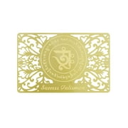 Feng Shui Success Talisman on Gold Talisman Card