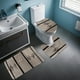 thumbnail image 1 of Bathroom Absorbent Non-slip Rug Set | 3 Piece Mat | Modern U Shaped Toilet Seat Rug | Plush Polyester Multicolor | Soft Quick-drying Floor Mat | 14.76x17.71in-13.77x17.71in-17.71x29.52in, 1 of 6