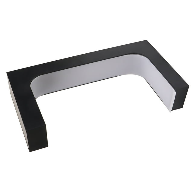 Estante de Exposició de Zapatillas Levitantes, Iluminado de Manera Eficiente, Luces Liderado Controladas Magnético, Ideal para Exposir Zapatos, Negro
