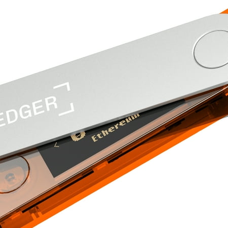 Ledger - Nano X Crypto Hardware Wallet - Bluetooth - Blazing Orange