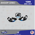 thumbnail image 3 of Kalair GFX Graphics Kit for Yamaha YZ85 (2002-2014) Division Series, 3 of 5
