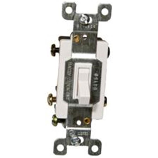 Morris Products 82041 Toggle Switch White 4 Way 15A-120 - 277V