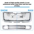 thumbnail image 3 of Kojem Chrome Center Front Bumper Upper Grille + Lower Grill Guards Body Style for 2007-2013 GMC Sierra 1500 Denali Pickup, 3 of 11