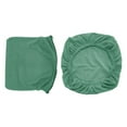 thumbnail image 3 of Funda para silla de comedor, funda trasera elástica, protector de muebles, funda para silla de oficina Verde, 3 of 9