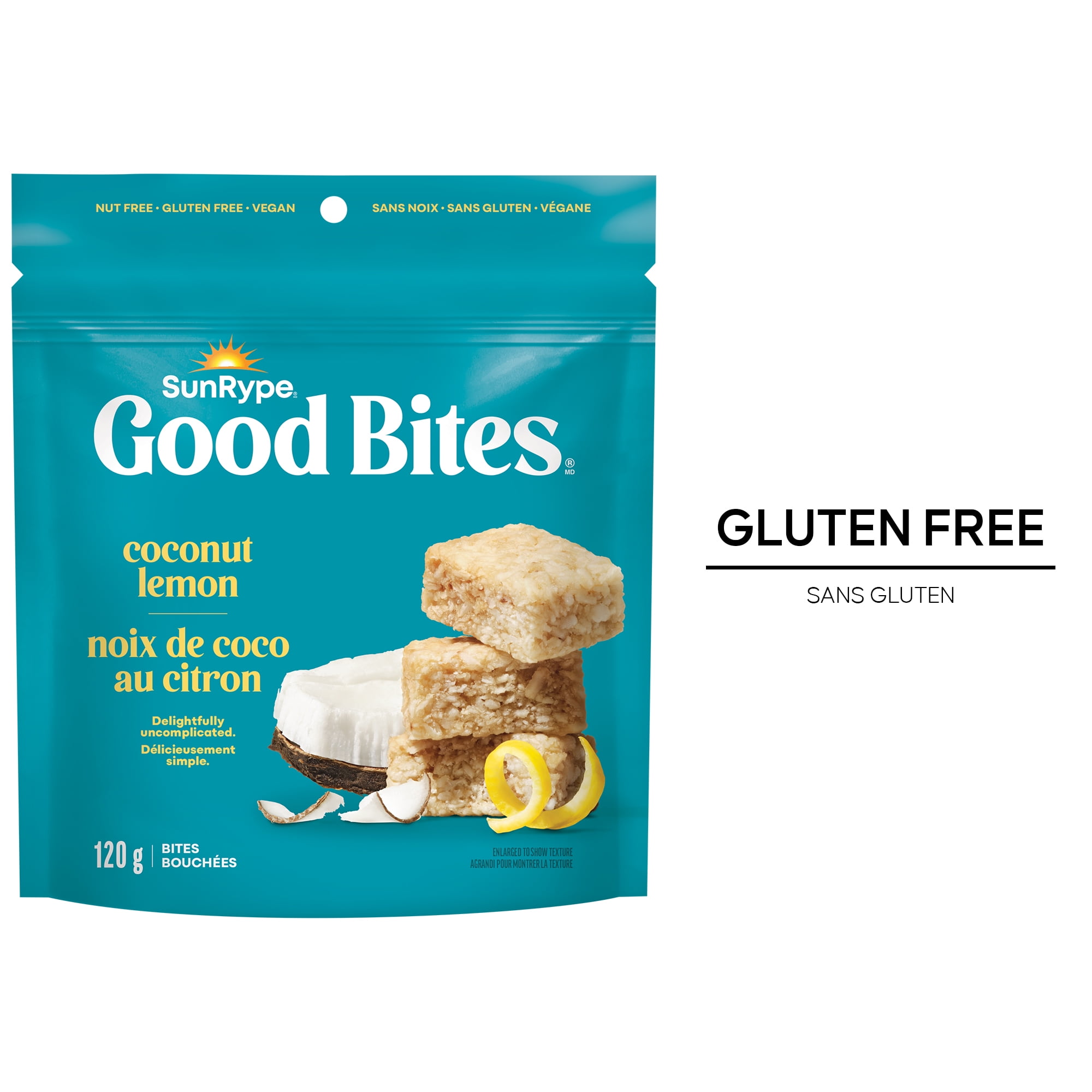 SunRype Good Bites Coconut Lemon Bites, 120 g