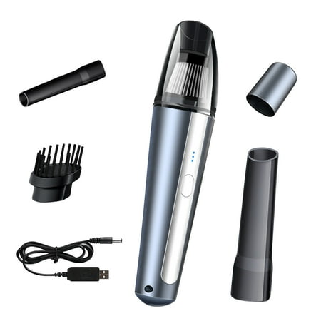 

walmeck 6000Pa 120W Car Cleaner Portable Mini Handheld Car Vehicle Cleaner Strong Suction Cleaner for Pet Hair Dust Gravel Cleaning Home Office