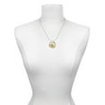 thumbnail image 3 of Delight Jewelry Silvertone Large Water Polo Ball Hero Ring Charm Necklace, 18", 3 of 4
