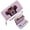 Purple, variant on Long Zippered Purse Wallet for Women Personalized American football jersey eye-catching design rhinestone-embellished numbers Elegant Accessory Perfect for Parties, Work & Casual Use,
