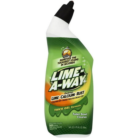 3 Pack - Lime-A-Way Liquid Toilet Bowl Cleaner, Removes Lime Calcium Rust 24 (Best Way To Remove Calcium Deposits From Pool Tile)