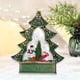 thumbnail image 5 of Caja de música para árbol de Navidad, decoración navideña, figura decorativa con luces y brillantina. Muñeco de nieve, 5 of 9