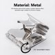 thumbnail image 5 of EeaseMX 4 piezas de etiquetas de precio de metal para pastelería, soportes para letreros de papel, clips de exhibición, 5 of 7