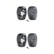 thumbnail image 2 of Speravity Carcasa de plástico para llave de coche, repuesto de carcasa de llave portátil pequeña para 2 botones 307 2piezas Speravity CBP141873, 2 of 6