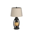 thumbnail image 4 of A set of two country-style living room table lamps, a touch-controlled bedside lamp with three-level dimming function, and an LED lantern night light, suitable for bedroom bedside tables., 4 of 9
