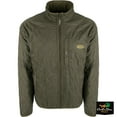 thumbnail image 3 of Drake Waterfowl Delta Fleece-Lined Quilted Jacket - Charcoal, 3 of 5