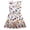 White Butterfly, variant on Aideaone Toddler Girls Dresses Kids Summer Ruffle Sleeve Tie Back Casual Sundress 2-8T