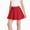 Red, variant on NOLDARES Girls Womens Pleated Mini Skirt Short High Waist School Uniform(Pink,11-12 Years)