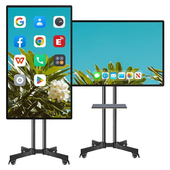 BELNET 49'' Smart TVs 1080P Digital Signage Player Android 12 Whiteboard for Retail Ads & Education