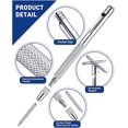 thumbnail image 5 of Metal Scribe Silver Scribe Marking Tip, Aluminum Engraving Pen for Glass/Ceramic/Metal Sheet, 5 of 5