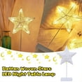 thumbnail image 1 of Fankiway Led Decorative Lamp Small Table Lamp Modeling Lamp Diy Rattan Star Night Light, 1 of 9
