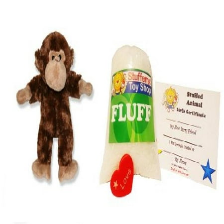 Make Your Own Stuffed Animal Mini 8 Inch Mr Monkey Kit - No Sewing (Best Way To Make Money Farming)