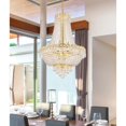 thumbnail image 4 of 1900 Century Collection Chandelier D:20in H:26in Lt:12 Gold Finish (Royal Cut Crystals), 4 of 10