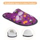 thumbnail image 3 of Fotbe Halloween2 Pantuflas Peludas para Mujer con Estampado, Zapatillas de Peluche, Zapatos de Invierno para Casa, Uso Interior y Exterior-Medium, 3 of 8