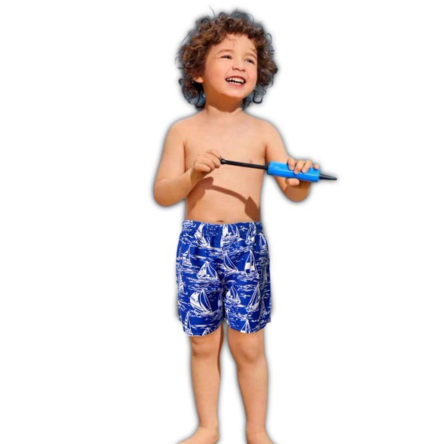 Short Duradero Niño Bermuda Casual Verano Playa Alberca Color