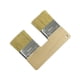 thumbnail image 5 of Pincel doble para pintar, pincel plano portátil profesional con mango de madera para barniz, pinturas de acuarela, herramienta de pintura al óleo, 5 of 9