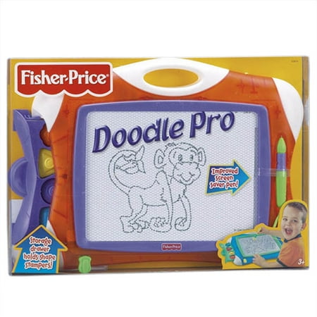 Fisher-Price Orange Doodle Pro with Bonus Alphabet Stampers