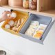 thumbnail image 2 of Caja de almacenamiento oculta con cajones debajo de la mesa multifuncional, caja de almacenamiento autoadhesiva sin perforaciones, soporte para bandeja de lápices, organizador de artículos para escrit Feliz Sencillez, 2 of 5