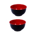 thumbnail image 3 of CIMAXIC Melamine Bowls with High Impact Visual Contrast for Eating Use Multi Color 4.5 inch,4.45"X4.45"X2.48", 3 of 4