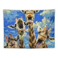 thumbnail image 5 of Orinice Giraffes Tapestry Wall Hanging Unique Style Graphic Tapestries Home Wall Decor Art for Living Room Bedroom Apartment Farmhouse Dorm - 4 Sizes Available 40x30inch, 5 of 6