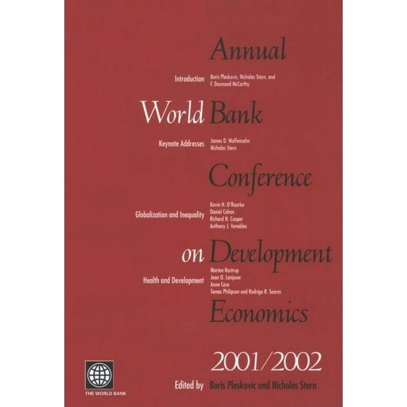 Economics Annual World Bank Conference on Development Economics 2001/2002, (Paperback)