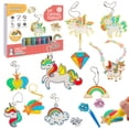 thumbnail image 1 of Create Your Own Unicorn Window Art, DIY Unicorn Window Suncatchers, Crystal Pendant, Arts and Craft Kits for Kids Ages 3-12, 1 of 6