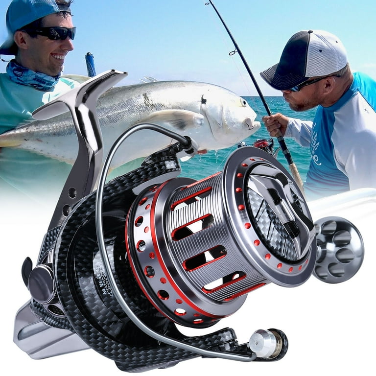 Sougayilang Fishing Reel Super Strong Surf Fishing Reel Full Metal Body Spinning  Reel for Carp Fishing Big Game - Walmart.com