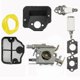 thumbnail image 1 of Jonsered 2036/2040/cs2040 Chainsaw Replacement Parts Kit Including Carburetor Air Filter Spark Plug Fuel Line Gaskets And More, 1 of 3