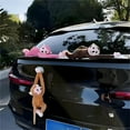 thumbnail image 3 of 18 Inch Plush Long Arm Monkey Red Tail-Wind Animal for Vehicle Exterior and Interior Hanging Decor with Weather-Resistant Design, 3 of 6