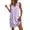 Purple2, variant on WAGUTH Women's Gingham Print Shift Dresses V-Neck Sleeveless Summer Mini Dress Soft Breathable Casual Dress with Pockets for Beach Vacation